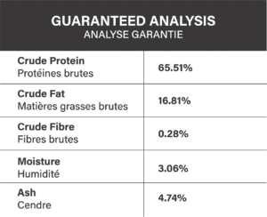 Guaranteed Analysis Beef Liver Treats