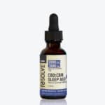 Bottle of resolveCBD CBD:CBN Sleep Aid Tincture
