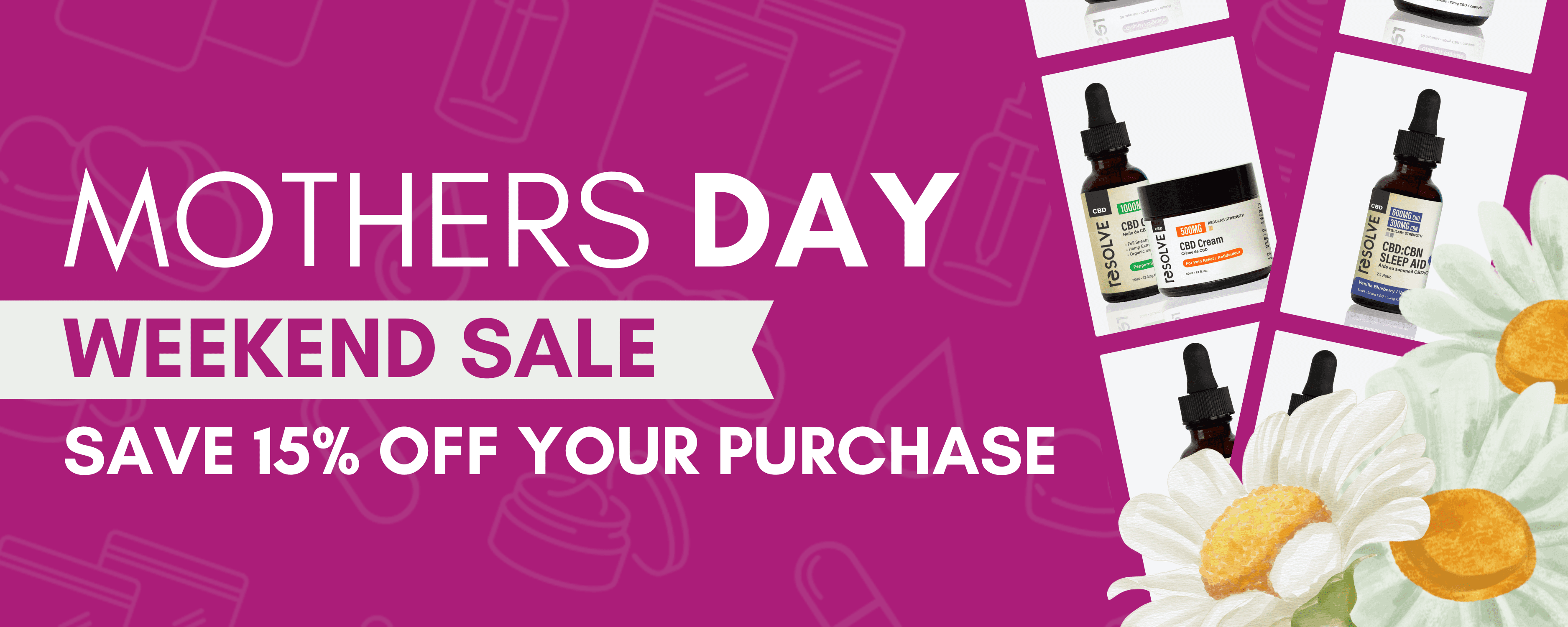 CBD Mother's Day Sale 2025