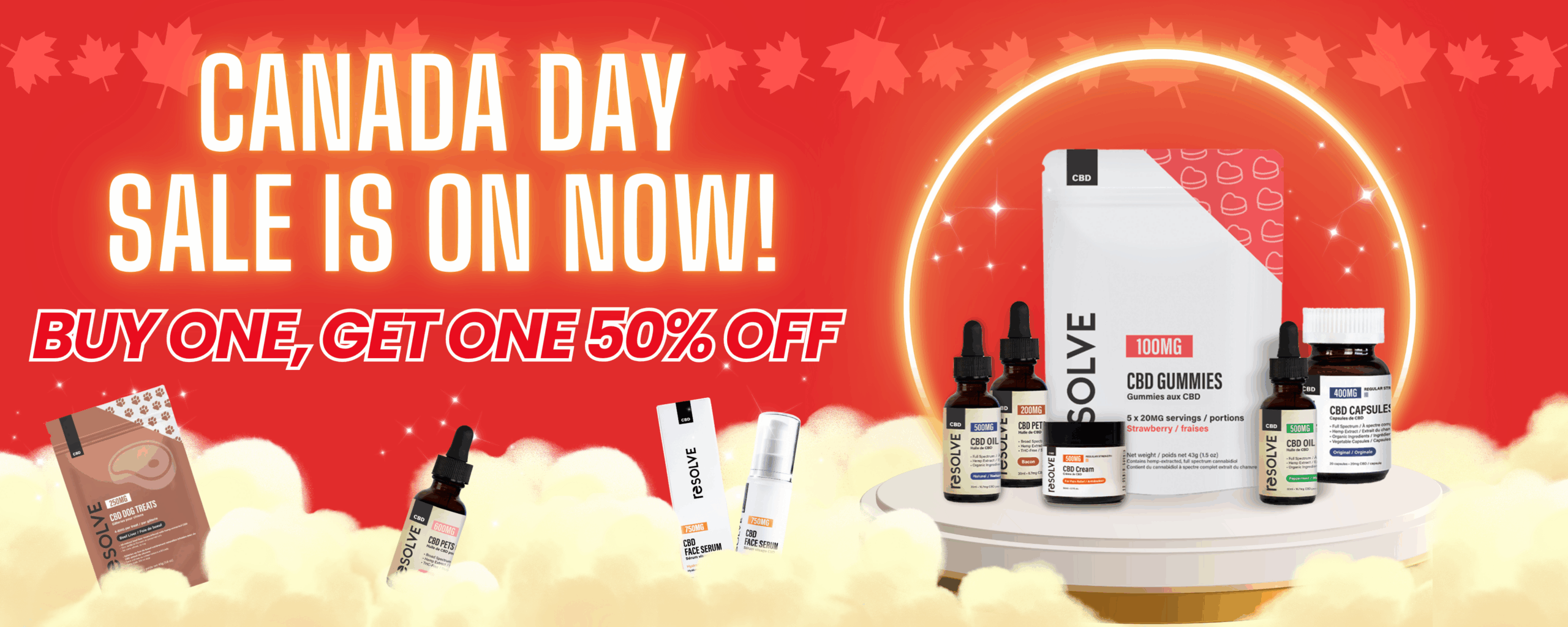 Canada Day CBD Sale