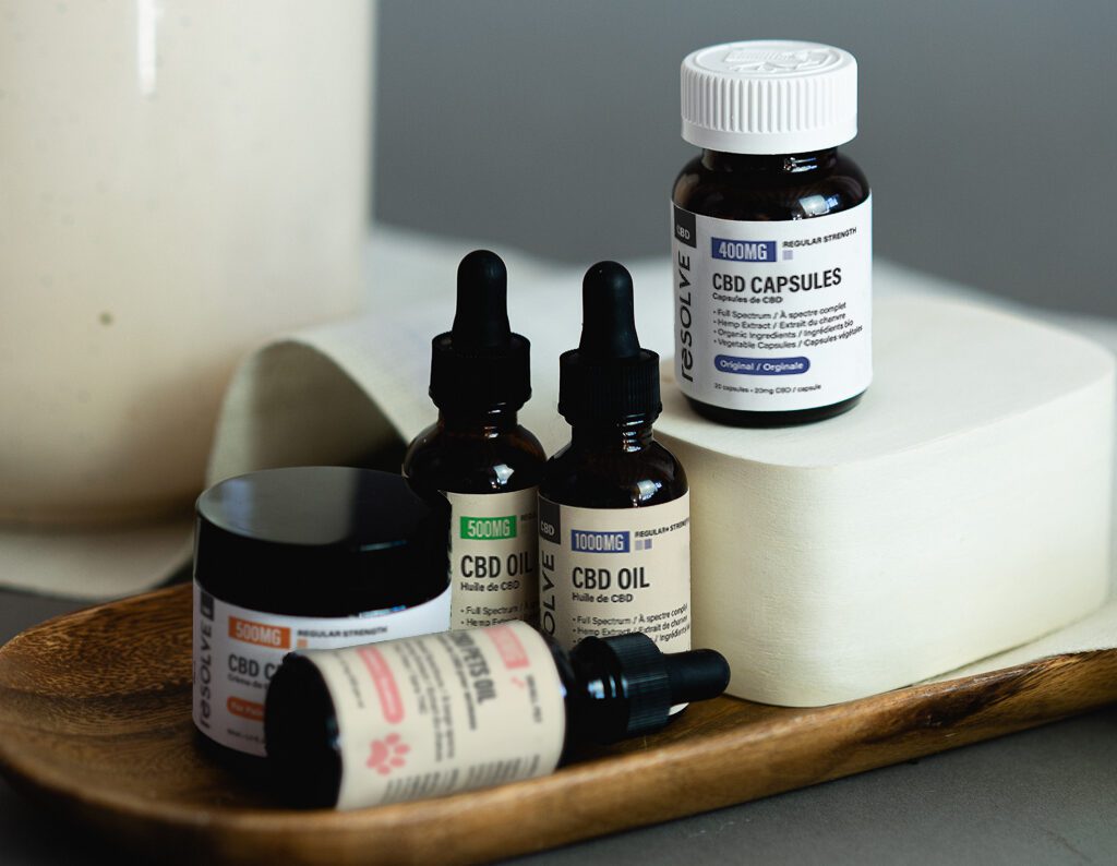 ResolveCBD products in Canada