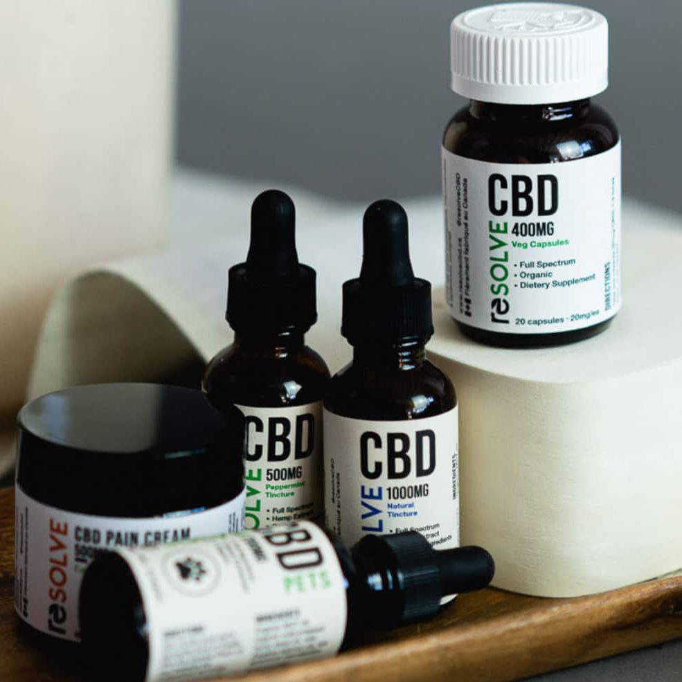 CBD Glossary line of cbd products